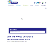 Tablet Screenshot of berlitz.ae