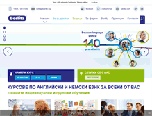 Tablet Screenshot of berlitz.bg