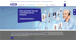 Desktop Screenshot of berlitz.pl